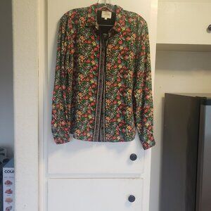 Sezane Flowered Shirt Size 36